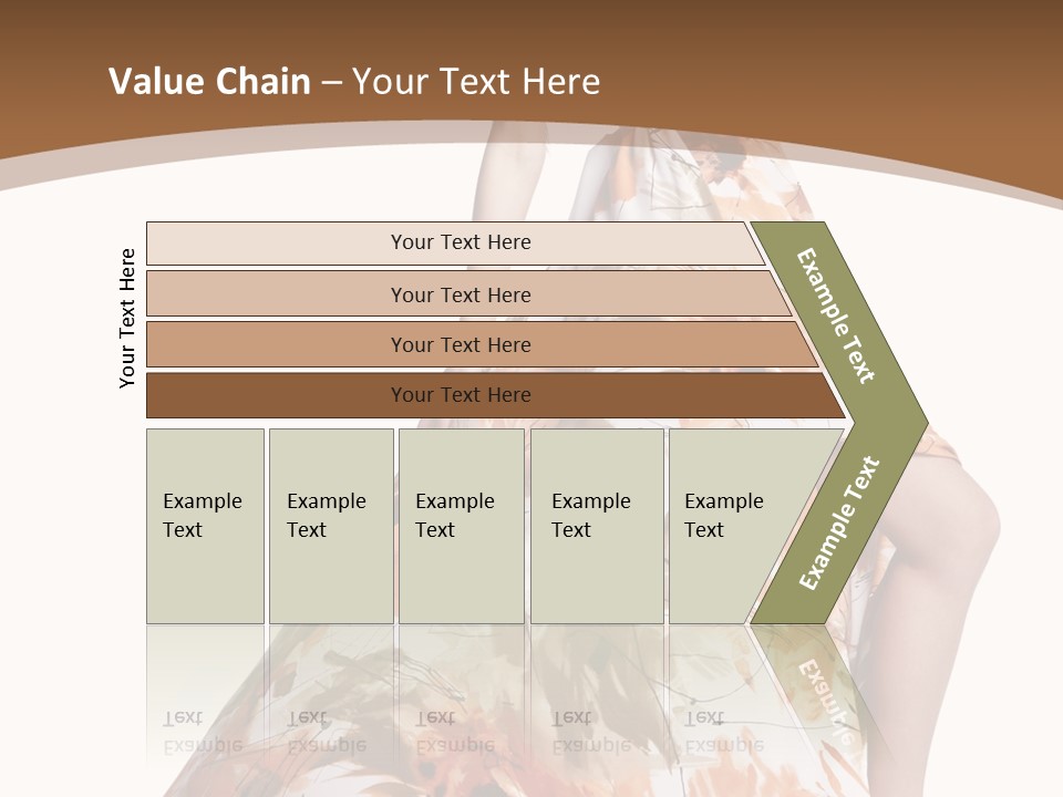 Lovely Hat Female PowerPoint Template