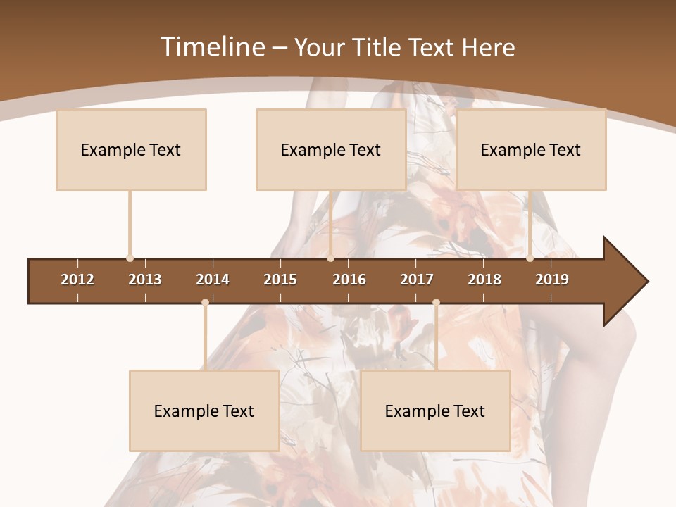 Lovely Hat Female PowerPoint Template