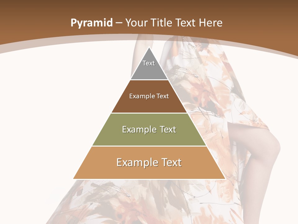 Lovely Hat Female PowerPoint Template