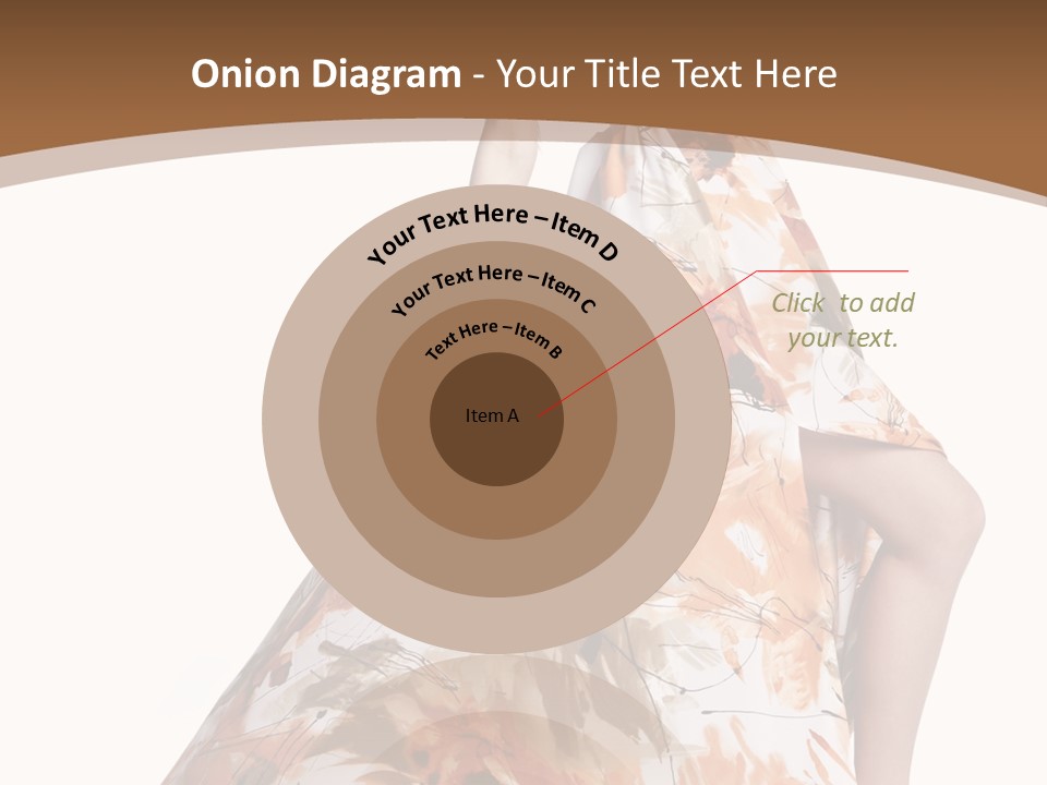 Lovely Hat Female PowerPoint Template