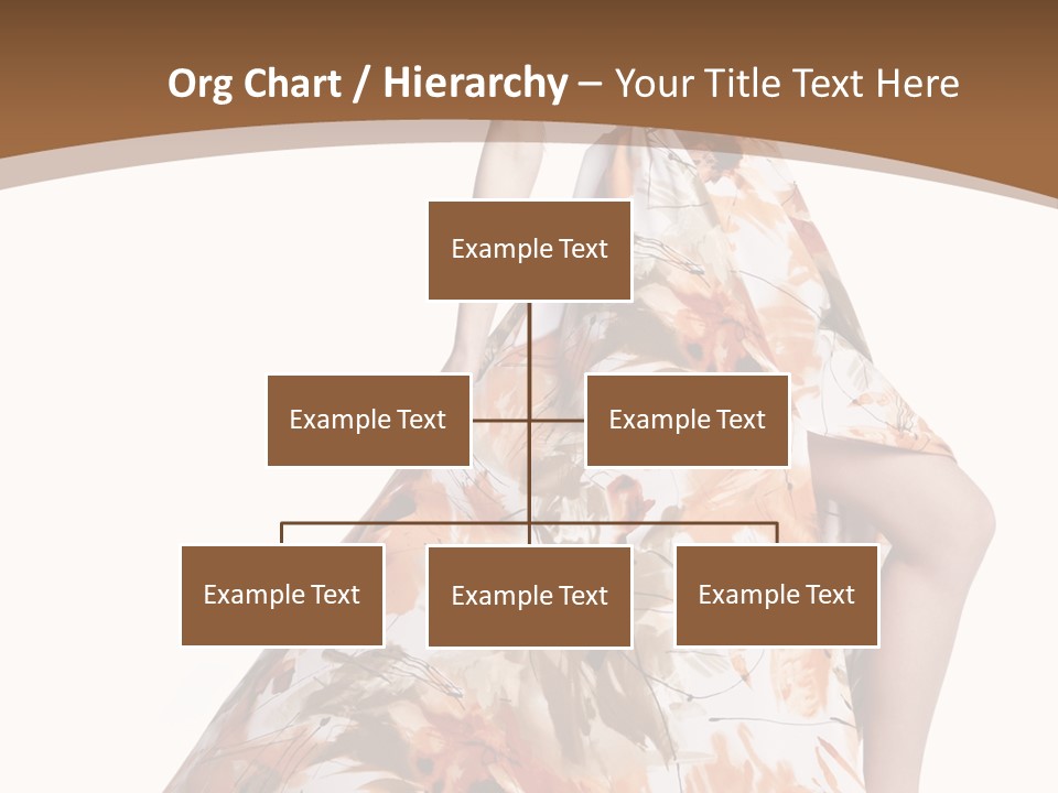 Lovely Hat Female PowerPoint Template