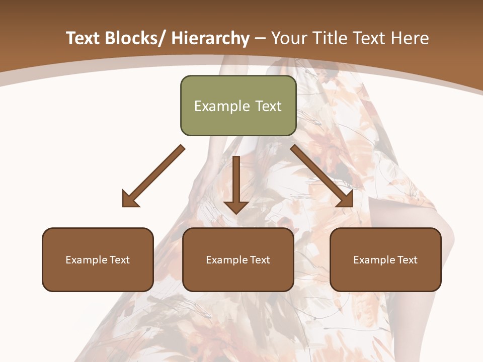 Lovely Hat Female PowerPoint Template