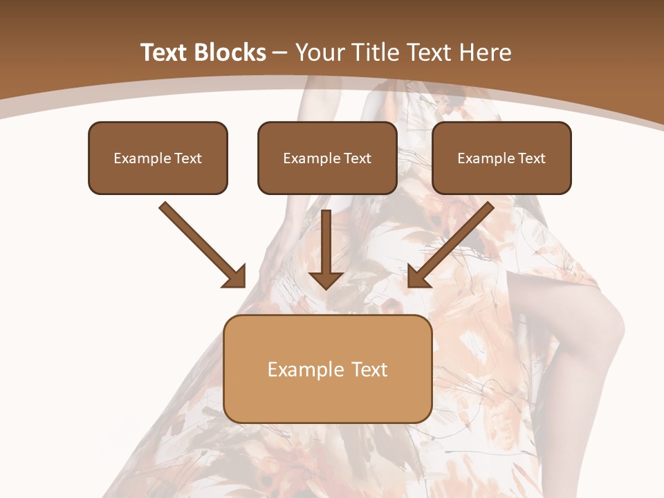 Lovely Hat Female PowerPoint Template