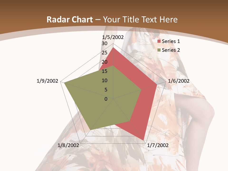 Lovely Hat Female PowerPoint Template