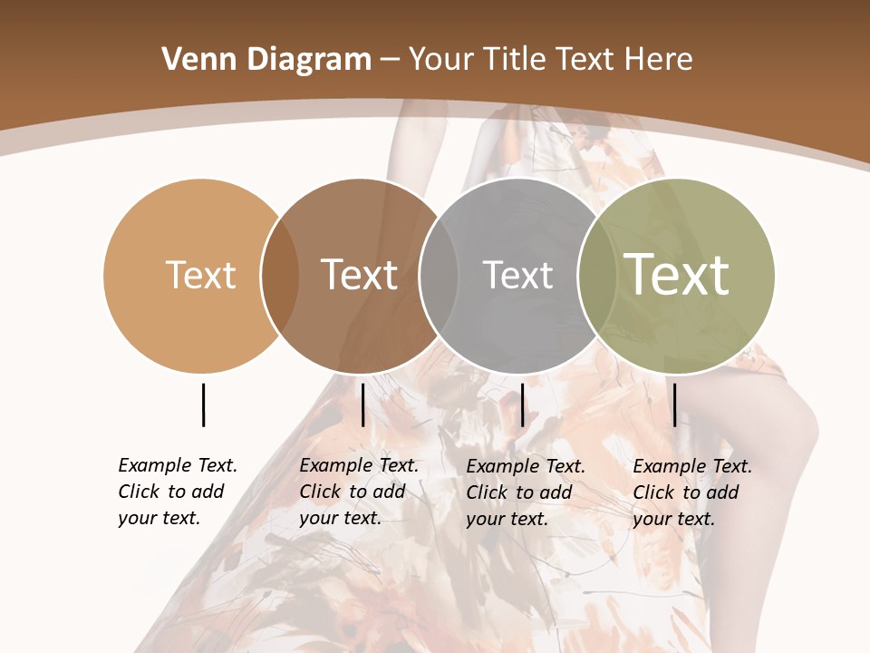 Lovely Hat Female PowerPoint Template