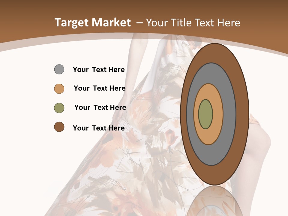 Lovely Hat Female PowerPoint Template