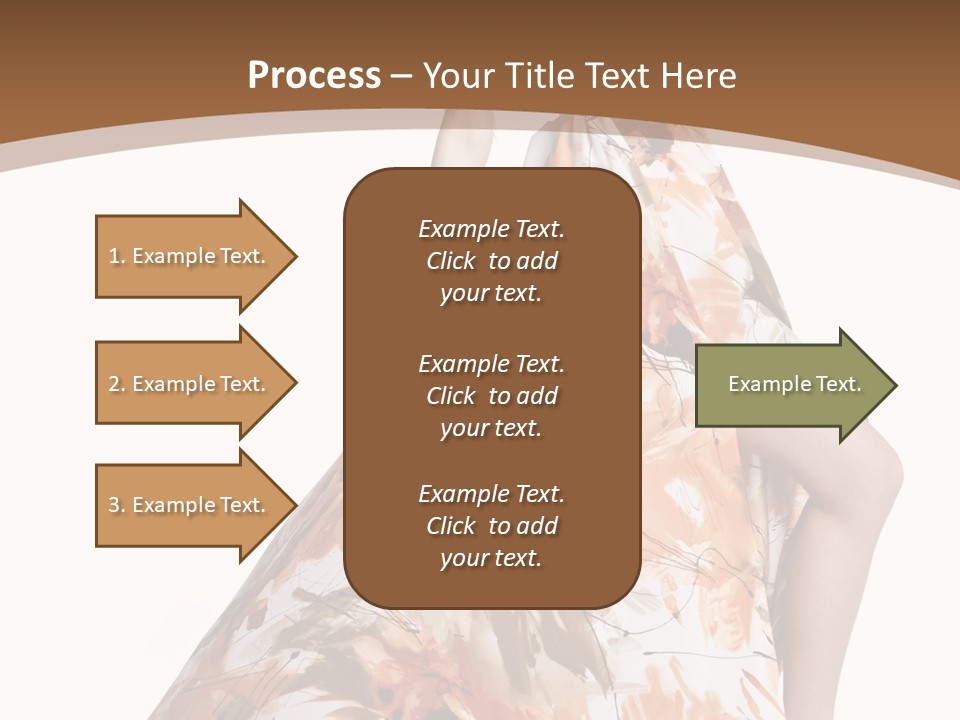 Lovely Hat Female PowerPoint Template