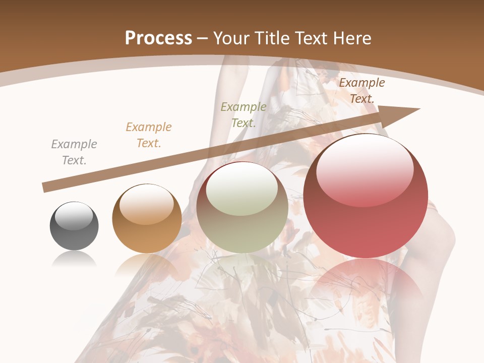 Lovely Hat Female PowerPoint Template