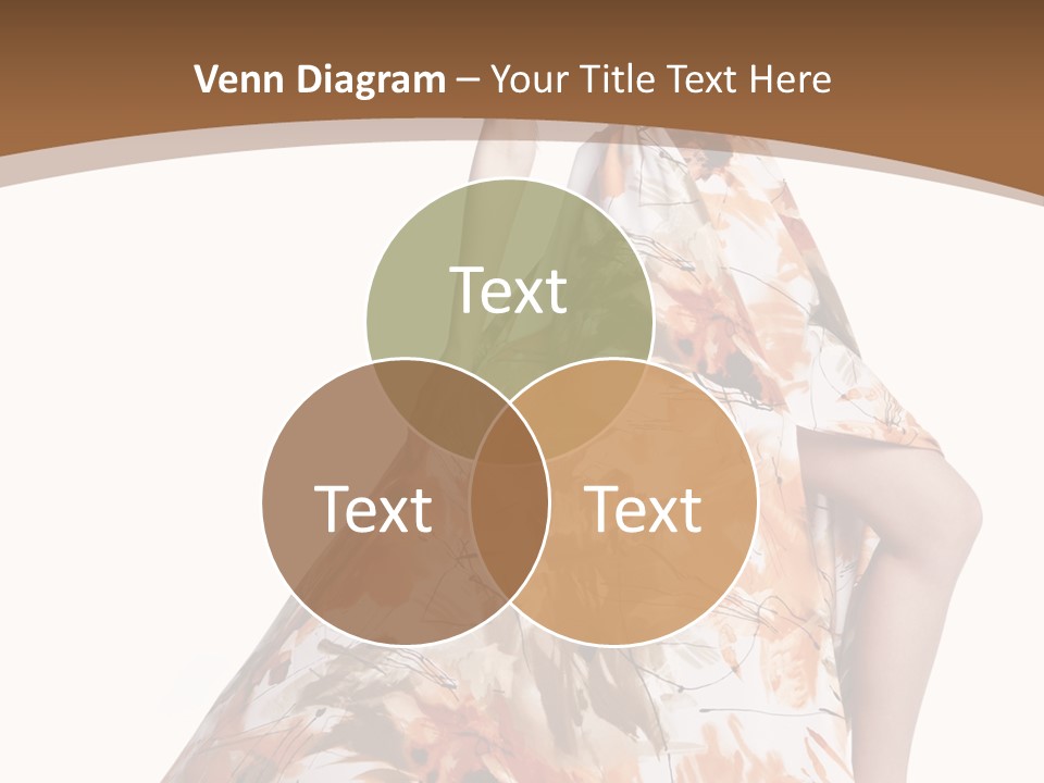 Lovely Hat Female PowerPoint Template