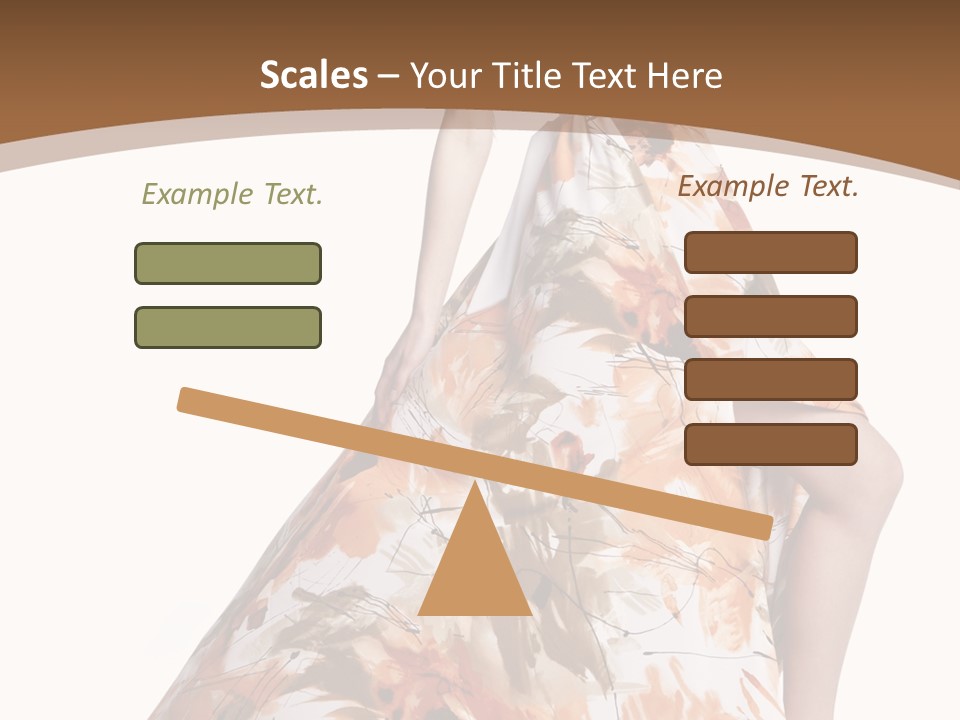 Lovely Hat Female PowerPoint Template