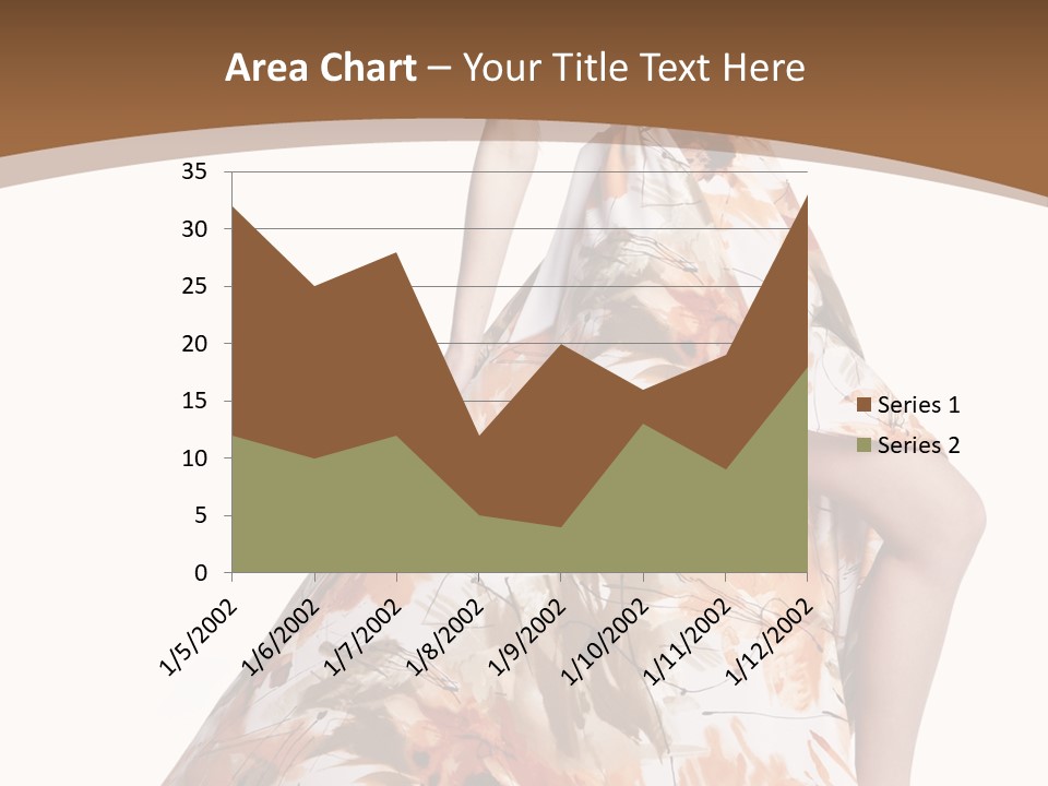 Lovely Hat Female PowerPoint Template