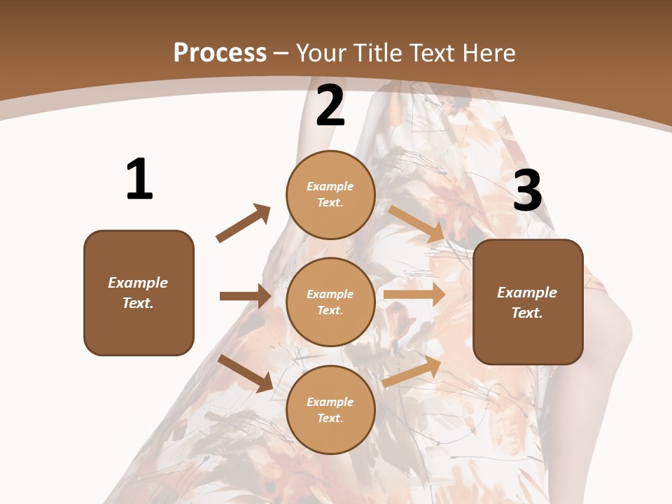 Lovely Hat Female PowerPoint Template