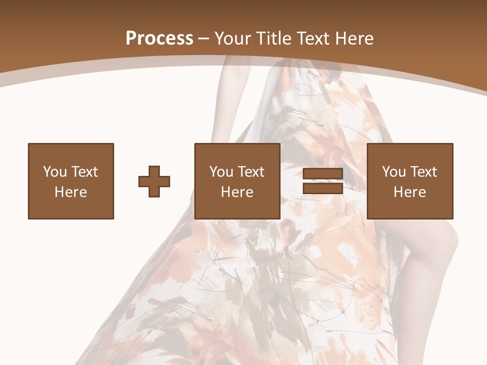 Lovely Hat Female PowerPoint Template