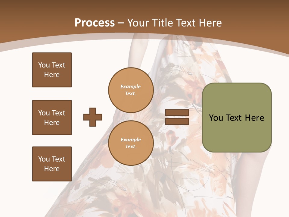 Lovely Hat Female PowerPoint Template