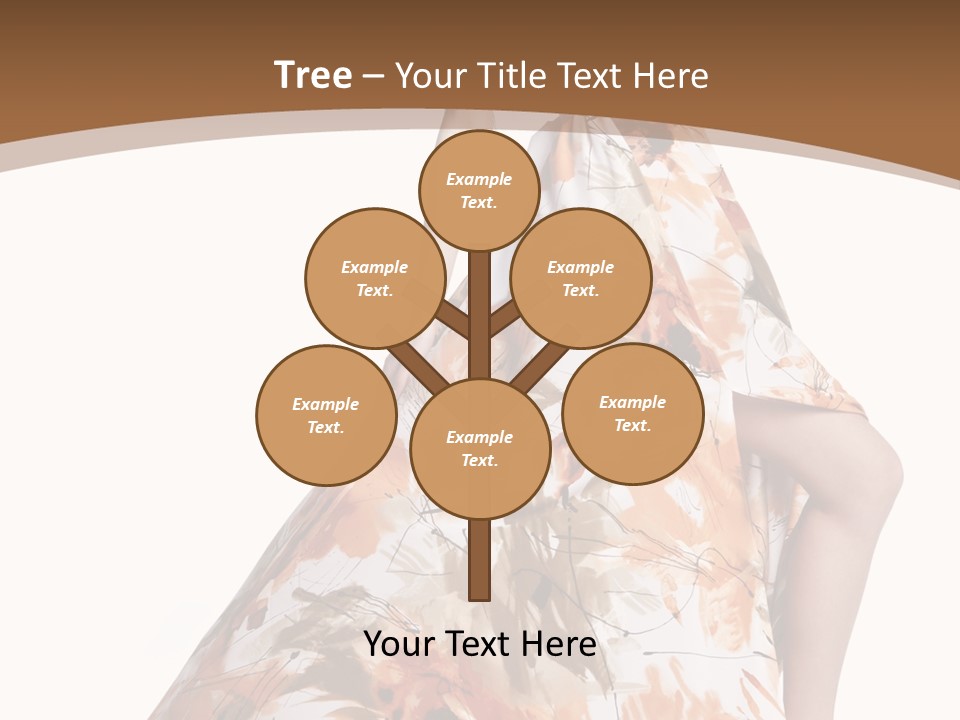 Lovely Hat Female PowerPoint Template