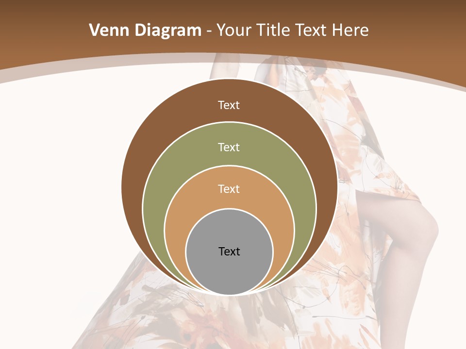 Lovely Hat Female PowerPoint Template