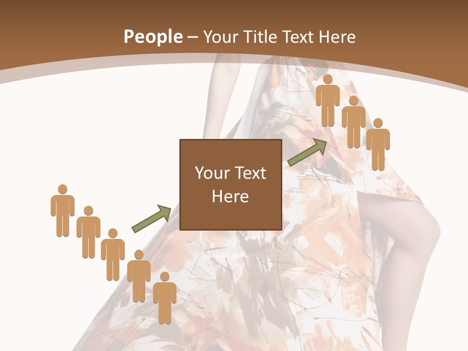 Lovely Hat Female PowerPoint Template