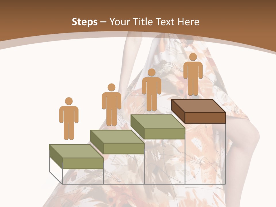 Lovely Hat Female PowerPoint Template