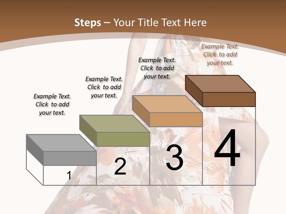 Lovely Hat Female PowerPoint Template