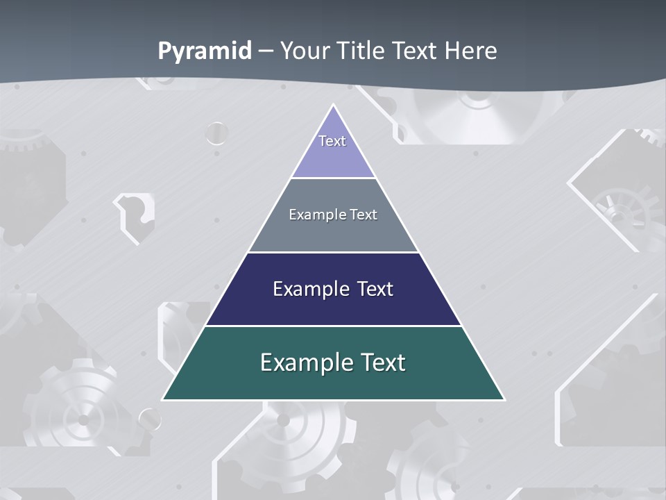 Gearwheels Business Technology PowerPoint Template