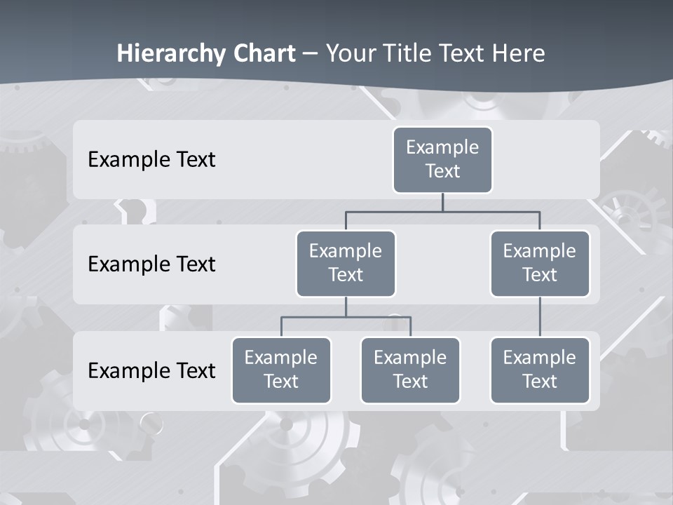 Gearwheels Business Technology PowerPoint Template