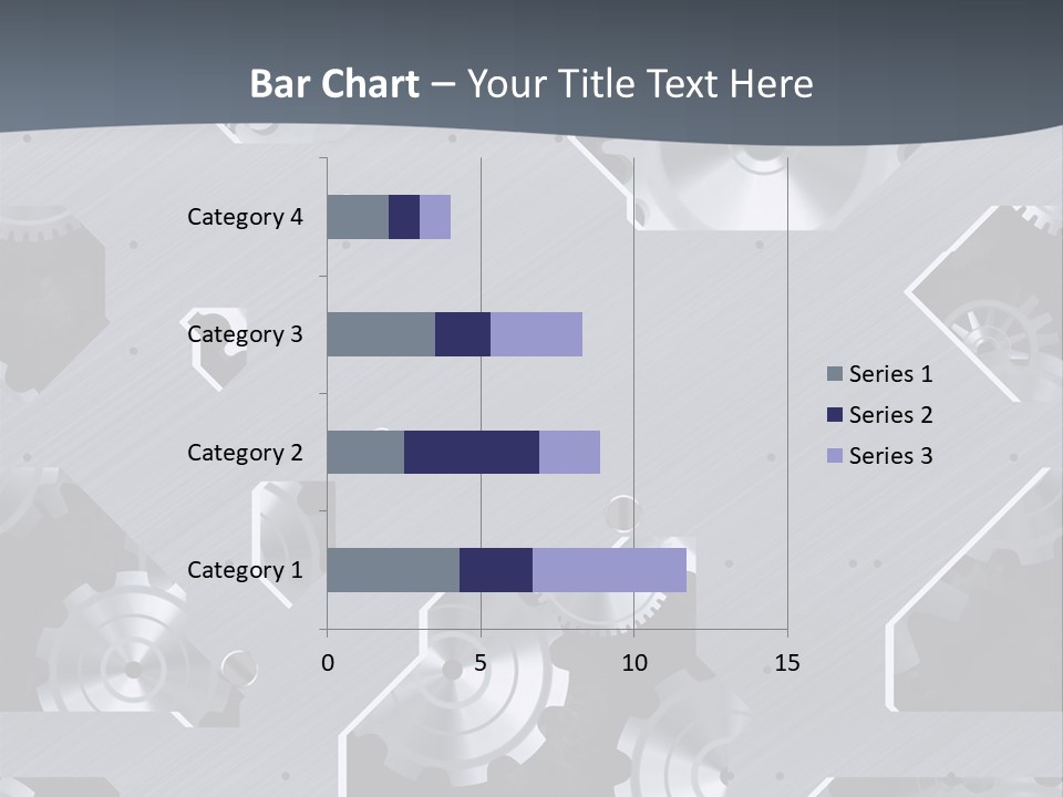 Gearwheels Business Technology PowerPoint Template