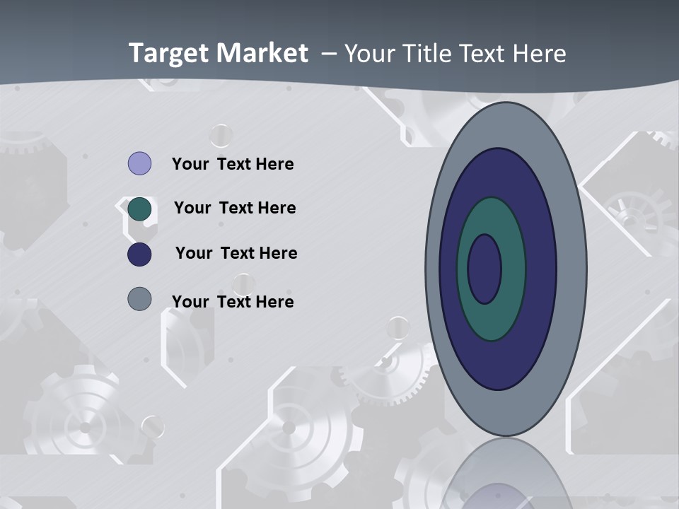 Gearwheels Business Technology PowerPoint Template