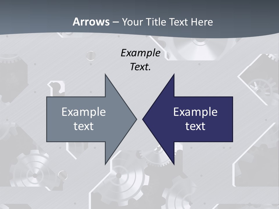Gearwheels Business Technology PowerPoint Template