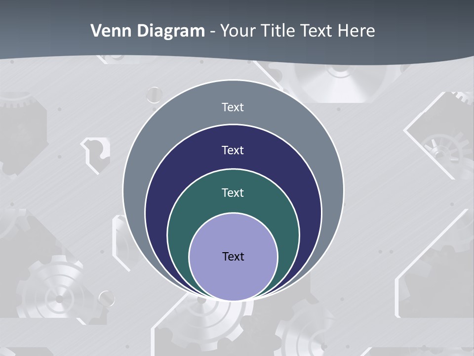 Gearwheels Business Technology PowerPoint Template