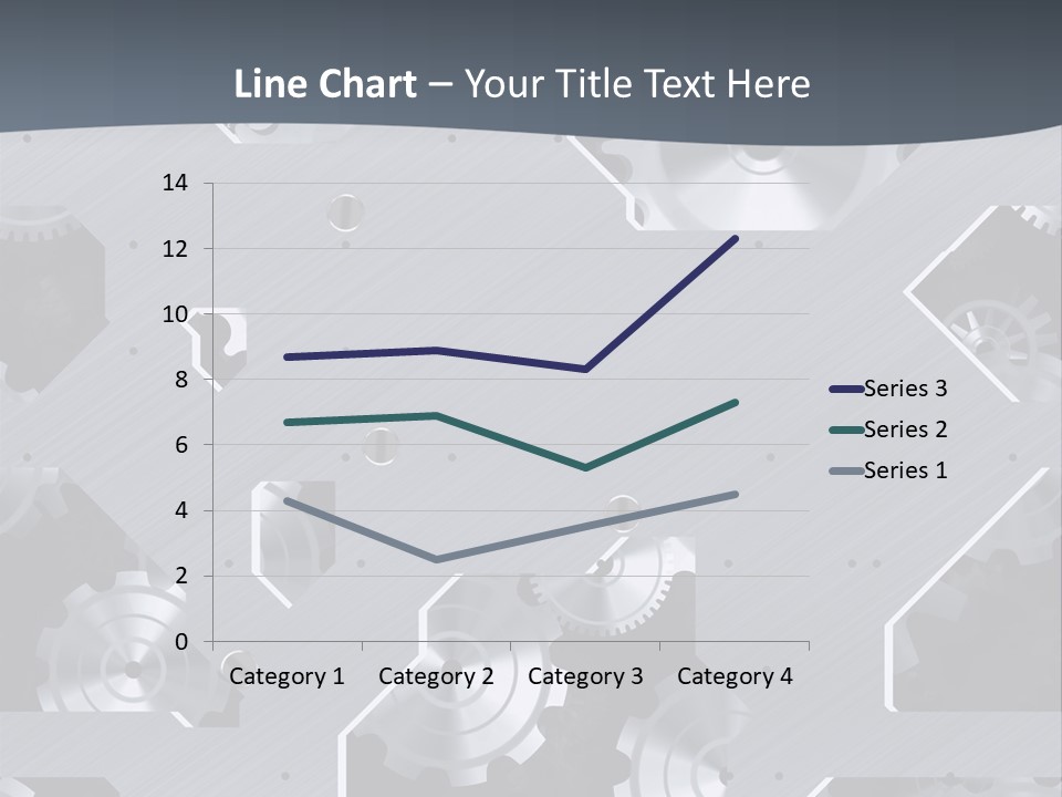 Gearwheels Business Technology PowerPoint Template