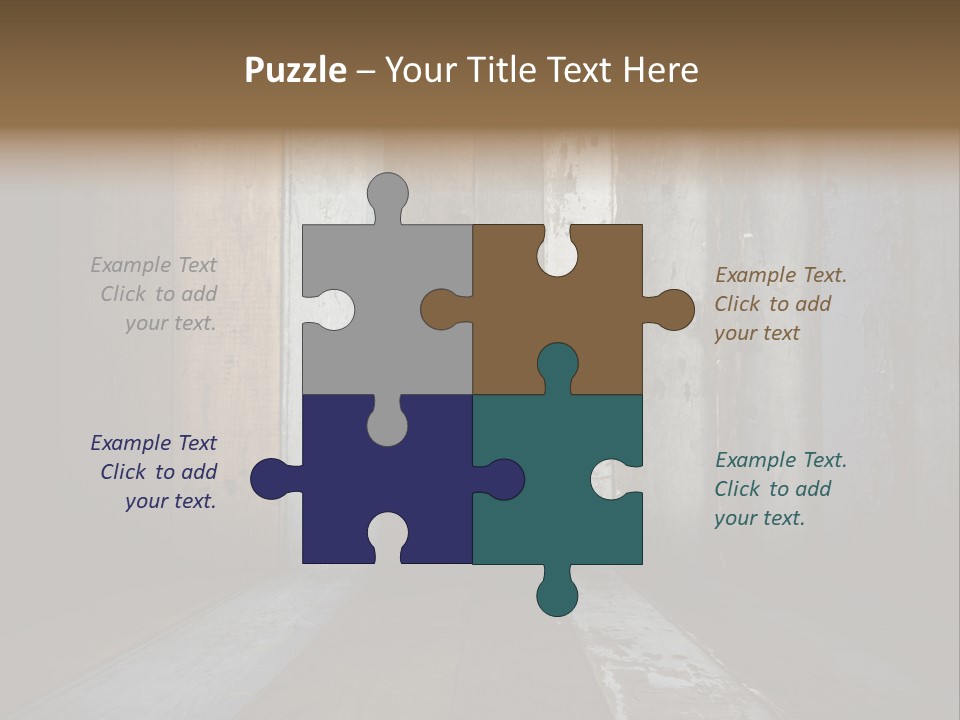 Brown Rural Apartment PowerPoint Template