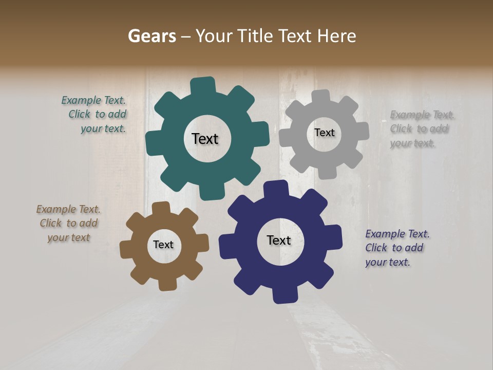 Brown Rural Apartment PowerPoint Template