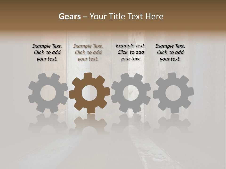 Brown Rural Apartment PowerPoint Template