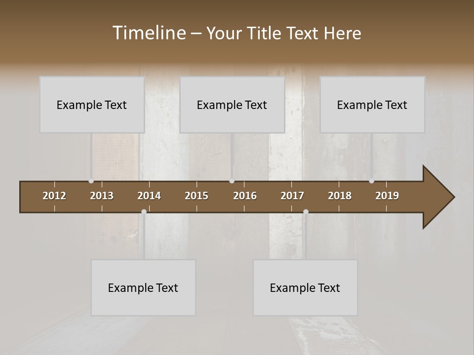 Brown Rural Apartment PowerPoint Template