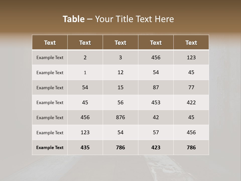 Brown Rural Apartment PowerPoint Template
