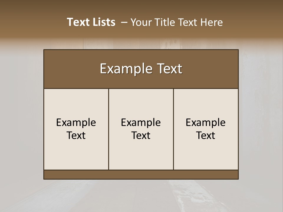 Brown Rural Apartment PowerPoint Template