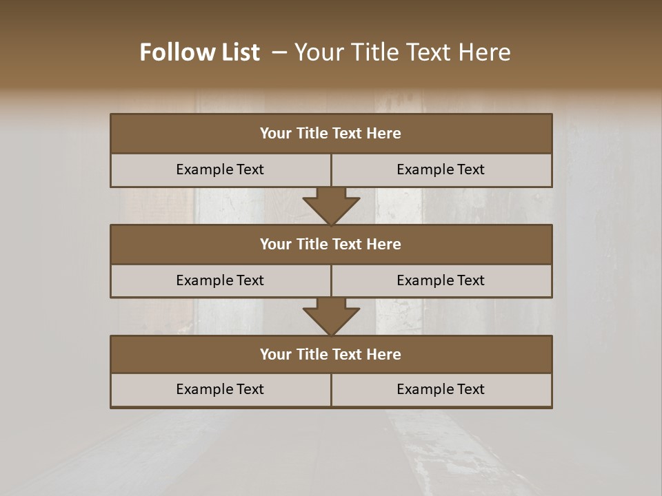 Brown Rural Apartment PowerPoint Template