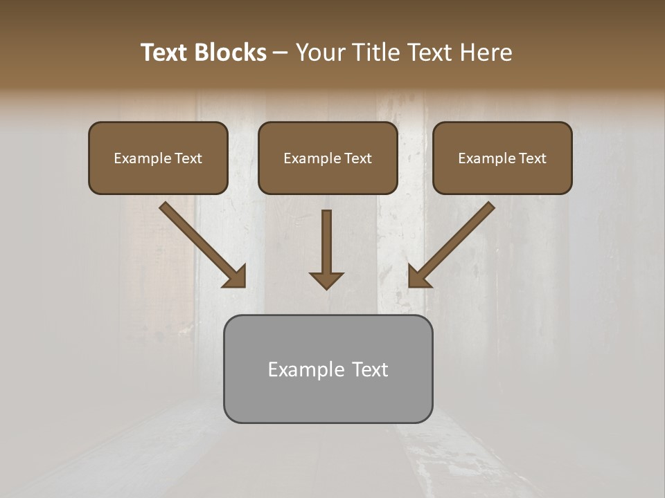 Brown Rural Apartment PowerPoint Template