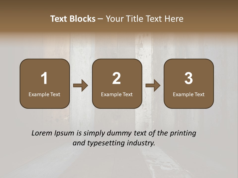 Brown Rural Apartment PowerPoint Template