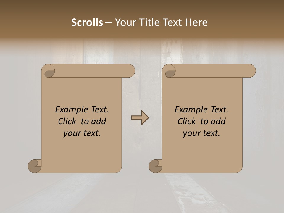 Brown Rural Apartment PowerPoint Template