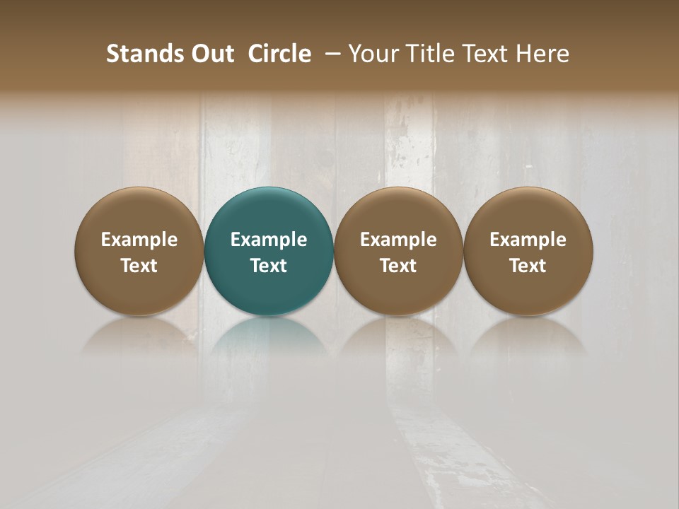 Brown Rural Apartment PowerPoint Template