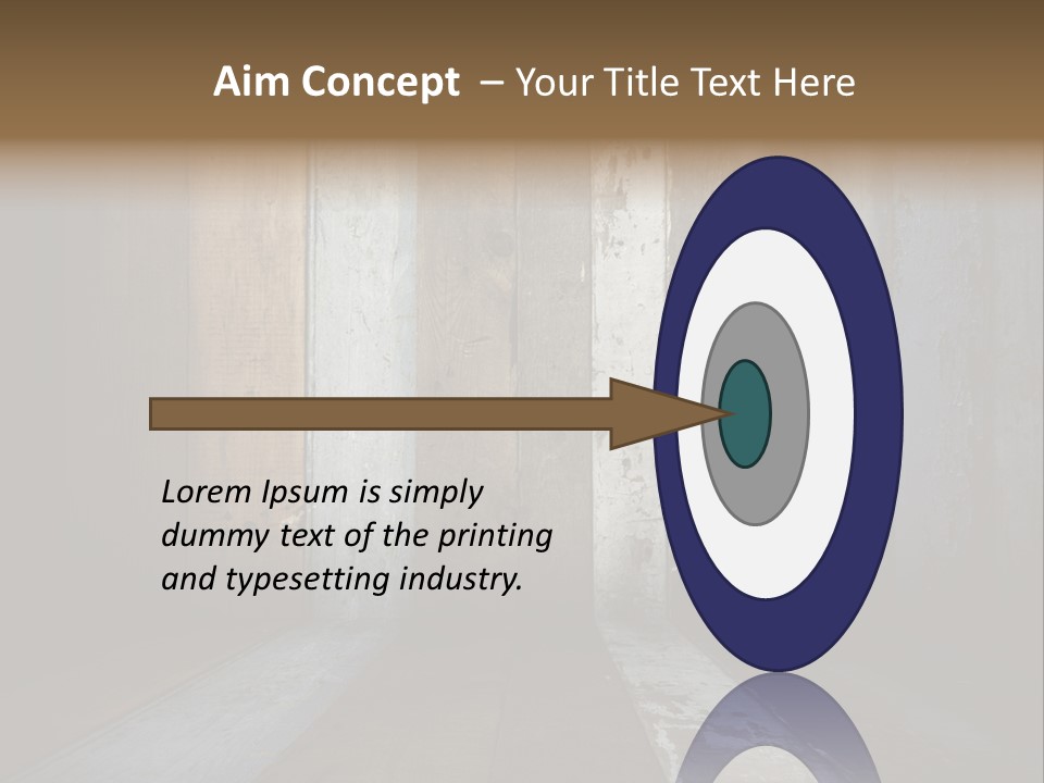 Brown Rural Apartment PowerPoint Template