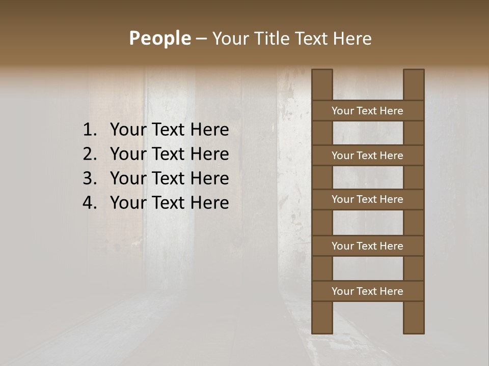 Brown Rural Apartment PowerPoint Template