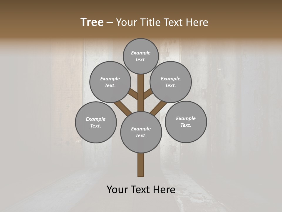 Brown Rural Apartment PowerPoint Template