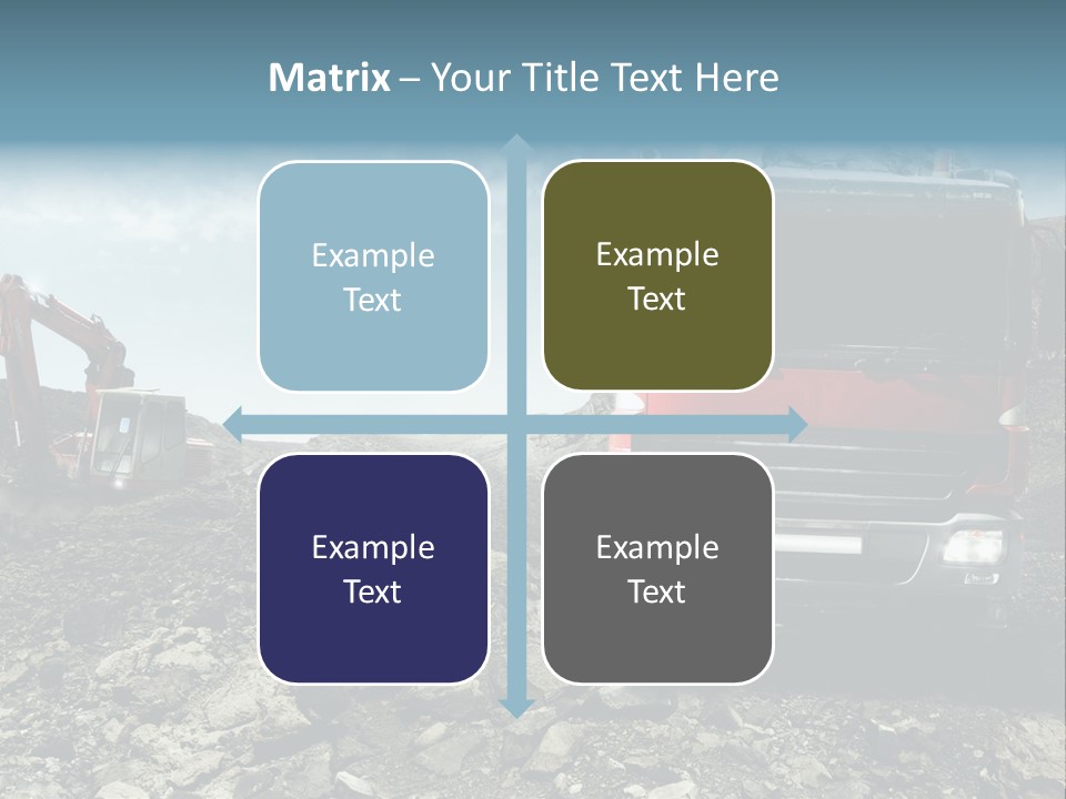 Vision Heat Hill PowerPoint Template