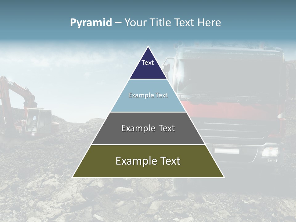 Vision Heat Hill PowerPoint Template