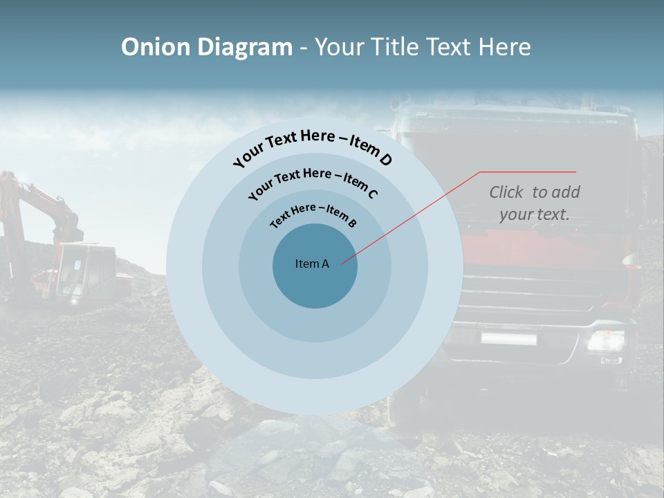 Vision Heat Hill PowerPoint Template