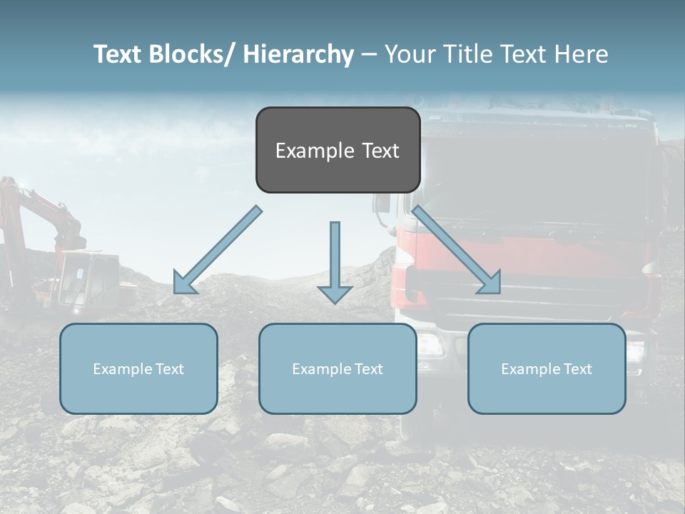 Vision Heat Hill PowerPoint Template