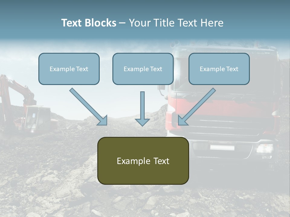 Vision Heat Hill PowerPoint Template