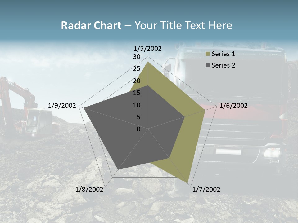 Vision Heat Hill PowerPoint Template
